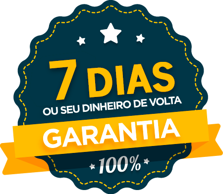 Selo de 7 dias de garantia incondicional